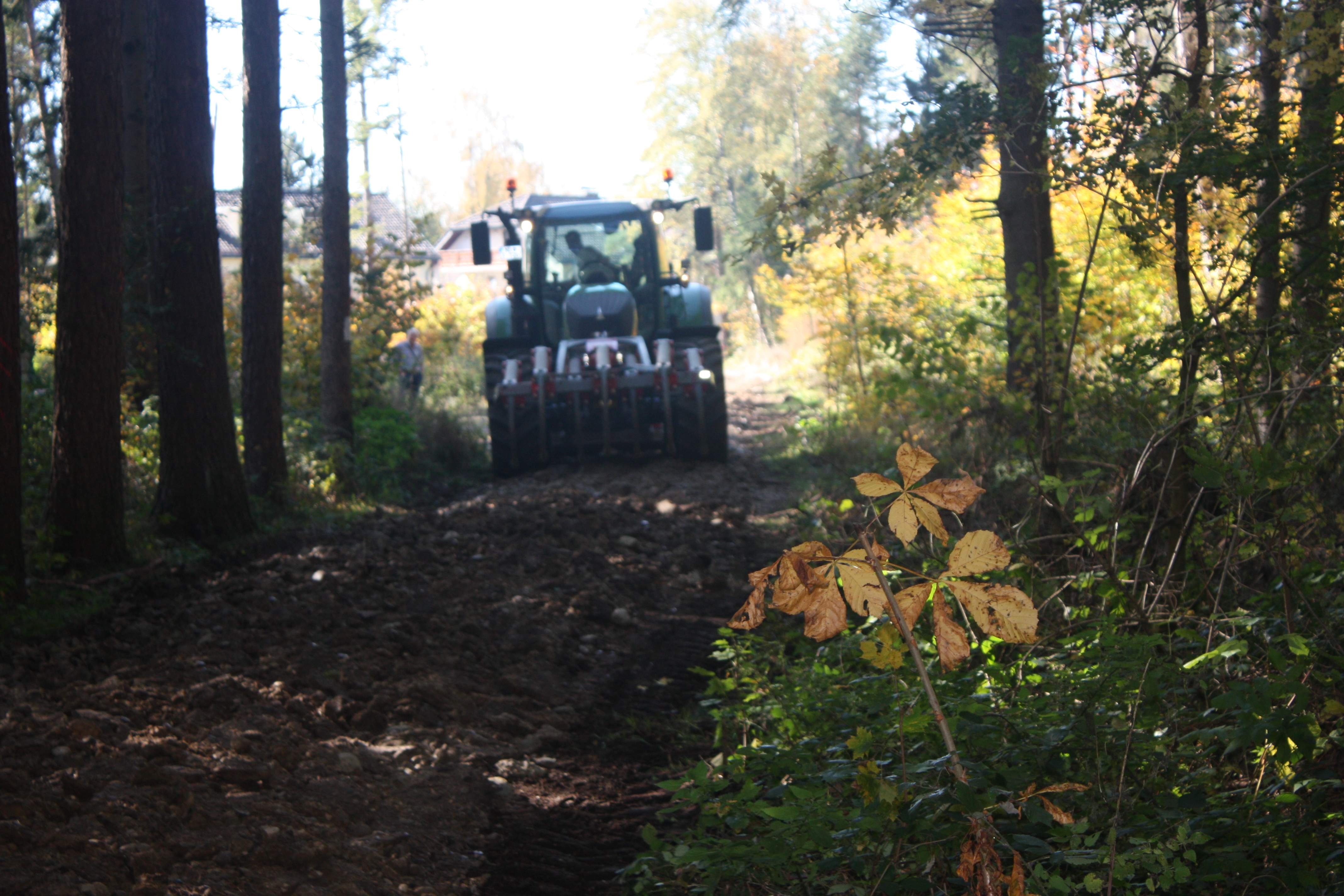Oberfl&auml;che lockern